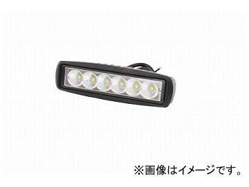 ジェットイノウエ WL-21 LED6 ワークランプ 約横155×縦45×奥51mm/角型18W 526829