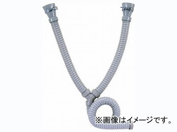 カクダイ 流し台用ホースW管（さしこみ式） 品番：4542 JAN：4972353454204