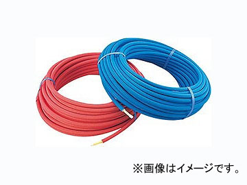 カクダイ 保温材つき架橋ポリエチレン管（青） 13A 品番：672-116-50B JAN：4972353058730