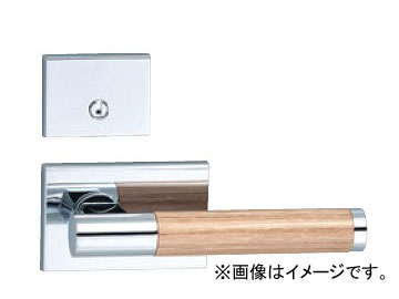 川口技研/KAWAGUCHI 81YB 横長角座クローム＋ホワイティッシュブラウン