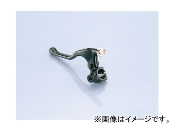 キタコ Lレバー＆ホルダーSET ショート/ブラック/ミラーホルダー付 525-0700100 JAN：4990852525096