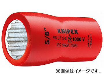 ˥ڥå/KNIPEX ܥåå 3/8SQ ֡9837-1/2 JAN4003773020554