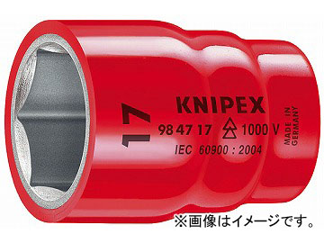 ˥ڥå/KNIPEX ܥåå 6ѥͥ 1/2SQ ֡9847-22 JAN4003773020981