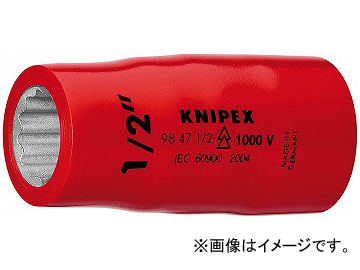 ˥ڥå/KNIPEX ܥåå 1/2SQ ֡9847-7/8 JAN4003773021087