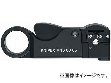 ˥ڥå/KNIPEX Ʊ֥ѥȥåѡ RG58/59/62 ֡1660-05 JAN4003773044888