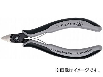 ˥ڥå/KNIPEX 쥯ȥ˥˥åѡ ֡7942-125ESD JAN4003773061588