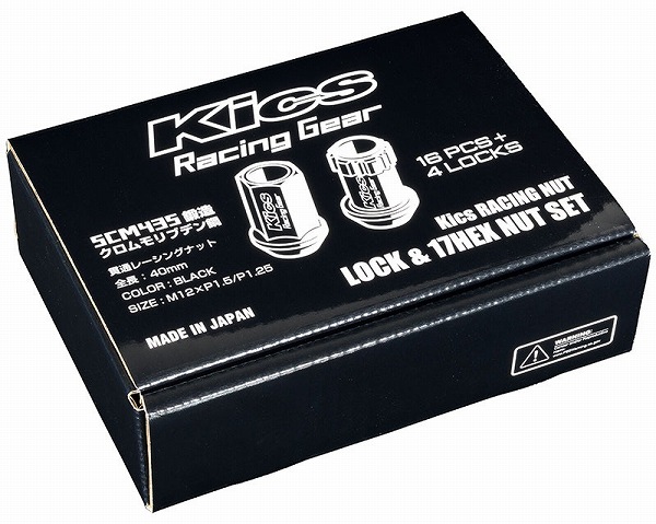 ʻ/KYO-EI Kics 졼󥰥ʥå ֥å M12P1.25 1å(ʥå16/å4) KRN3BK