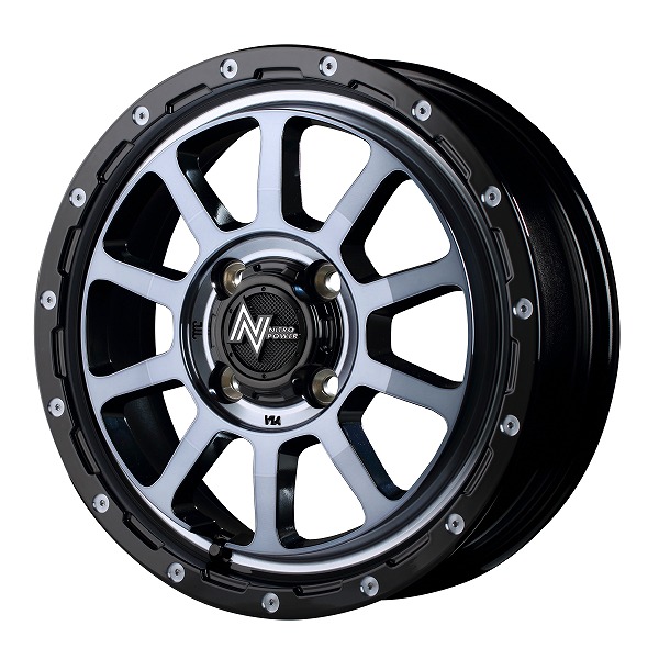 MID NITRO POWER M10 PERSHING KC ۥ ֥å/DC+ޥ˥/֥åꥢ 144.5J 45 4H100 񻺼 1ʬ(4)