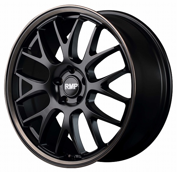 MID RMP 820F ホイール セミグロスブラック/デュアルポリッシュ/ブロンズクリア 18インチ×7J＋48 5H114 国産車 入数：1台分(4本)
