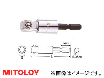 ߥȥ/MITOLOY åȥץ ܡ롦եå 12.7(1/2)mm EAD-4F