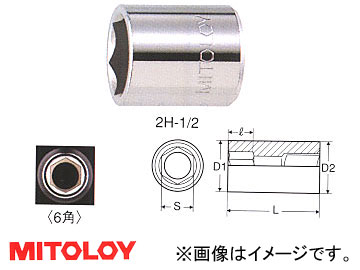 ߥȥ/MITOLOY 1/4(6.35mm) ڥå 6 3/16inch 2H-3/16