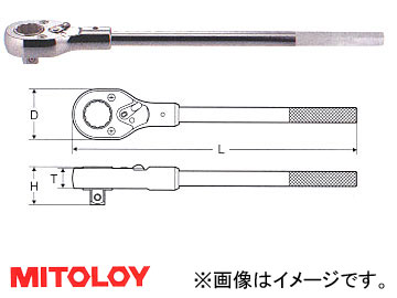 ߥȥ/MITOLOY 3/4(19.0mm) åȥϥɥ  500mm 6RH500