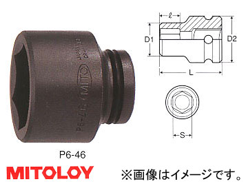 ߥȥ/MITOLOY 3/4(19.0mm) ѥȥ å(ɥ) 6 1-3/16inch P6-1-3/16