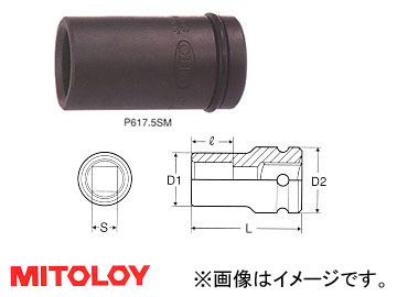 ߥȥ/MITOLOY 3/4(19.0mm) ѥȥ ޥʥåȥå(ư ֥륿) 4 17.5mm P617.5SM