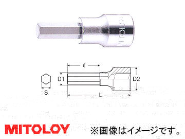 ߥȥ/MITOLOY 3/8(9.5mm) إåå(ɥ) ڥ 4mm 304HT - ɥĤ