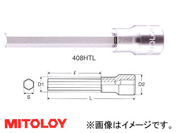 ߥȥ/MITOLOY 1/2(12.7mm) إåå (ɥ) ڥ 10mm 410HTL