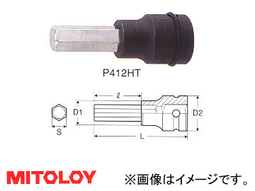 ߥȥ/MITOLOY 1/2(12.7mm) إåå(ѥ) ڥ 6mm P406HT