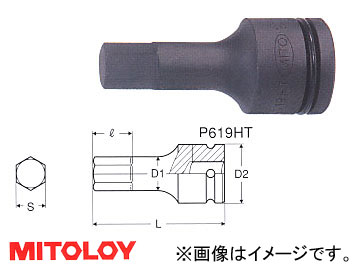 ߥȥ/MITOLOY 3/4(19.0mm) إåå(ѥ) ڥ 19mm P619HT