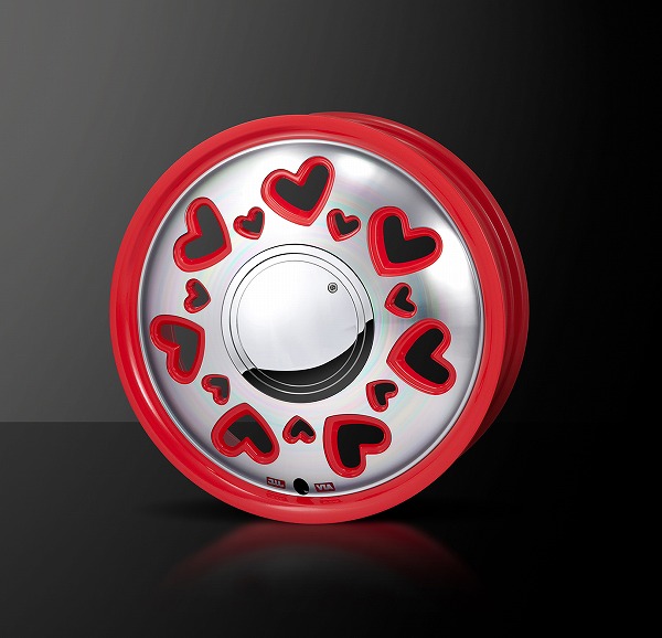 モンツァジャパン/MONZA JAPAN K-Quty ホイール レッド/ポリッシュ 15インチ×4.5J +43 4H100 QT04