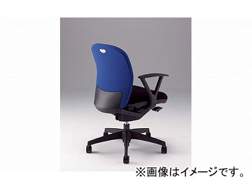 ナイキ/NAIKI リンカー/LINKER シェルモ 事務用チェアー ブルー WE511FP-BL 619×620×908～978mm