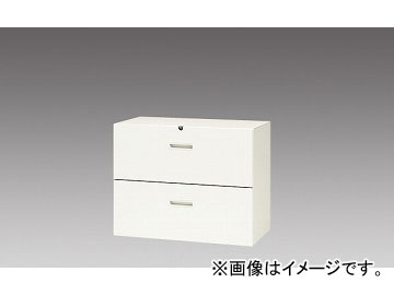 ナイキ/NAIKI リンカー/LINKER ファイル引出し クリアホワイト CWS-0907S-2-WW 899×400×700mm