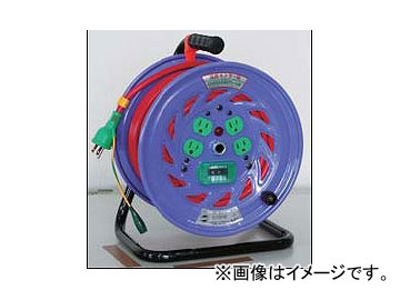 ư/NICHIDO 顼ɥ 100V 30m ݥåץ饰ϳݸѥ֥졼 å NFC-EB34-R JAN4937305041192