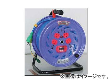ư/NICHIDO 顼ɥ 100V 30m ݥåץ饰ϳݸѥ֥졼 ֥롼 NFC-EK34-B JAN4937305041222