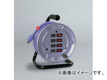 日動工業/NICHIDO スイッチリール(屋内型) 100V 10mタイプ アース無 SW-104 JAN：4937305032008