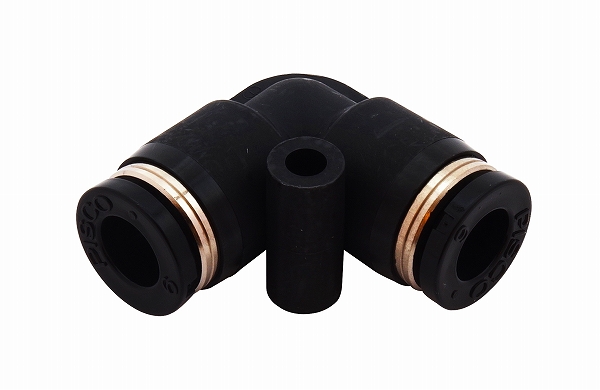 新潟精機 BeHAUS チューブ用ワンタッチ継手 ユニオンエルボ PV6 - 477円