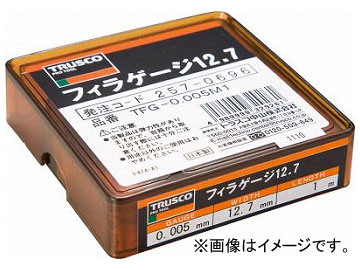 ȥ饹滳/TRUSCO ե顼 0.005mm 12.7mm1m ƥ쥹 TFG0.005M1(2570696) JAN4989999329261