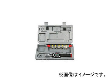 京都機械工具/KTC 9.5sq.ソケットレンチセット デジラチェモデル［6点