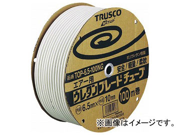 ȥ饹滳/TRUSCO 쥿֥졼ɥ塼 6.510 100m ͥ졼 TOP6.5100NG(2147467) JAN4989999351187