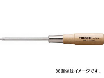 ȥ饹滳/TRUSCO ̥ɥ饤С +2 100mm TWD2100(4499620) JAN4989999276671