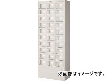 トラスコ中山/TRUSCO 預かりロッカー3列10段 ダイヤル錠 KTL310D(4540760)