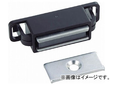トラスコ中山/TRUSCO マグネットキャッチワンタッチ POM製 TSM136BK(3005208) JAN：4989999090789