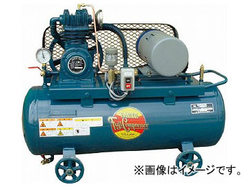 富士 汎用型空冷コンプレッサー0.4KW 60Hz FS-04NMS-6(7712316