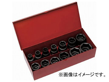 トラスコ中山 インパクト用ソケットセット 差込角12.7mm T4-13SET