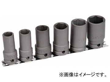 トラスコ中山 インパクト用ロングソケットセット 差込角12.7mm T4