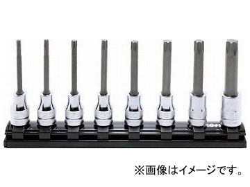 コーケン 9.5mm差込 Z-EAL トルクスビットソケットレールセット