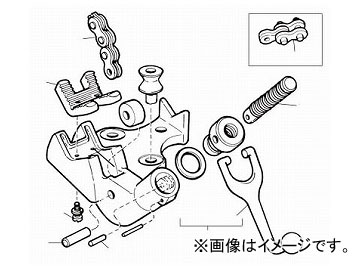 リジッド E-2780 チェーンアッセン F/BC-410 41055(7882777 リジッド E-2780 チェーンアッセン F/BC-410 41055(7882777