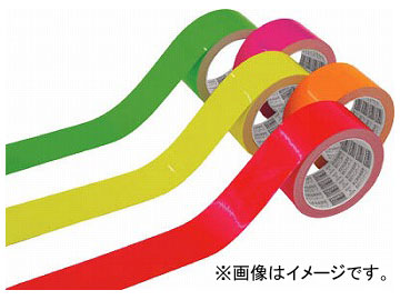 トラスコ中山 蛍光ラインテープ 50mm×33m レッド TLK-5033R(7831935