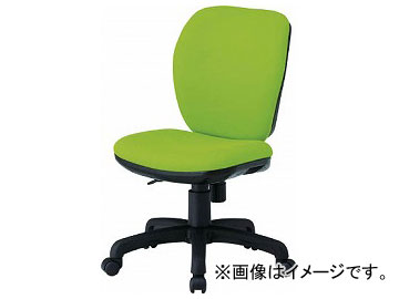 TOKIO オフィスチェア 肘なし モスグリーン FST-77-MG(8184955) - 25,522円