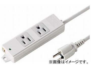 SANWA 工事物件タップ ノーマルコンセント TAP-K2N-3(8183947)