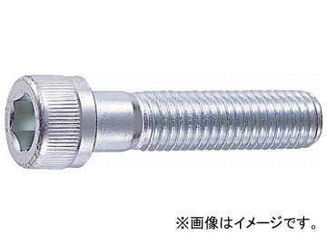 トラスコ中山/TRUSCO 六角穴付ボルトユニクロ 半ネジ サイズM3×30 30本