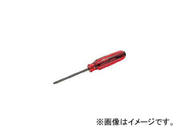 京都機械工具/KTC 樹脂柄ドライバ クロス貫通タイプNo.3 PDD13(3736946) JAN：4989433801353