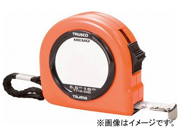 ȥ饹滳/TRUSCO ץ졼ե٥å å 16mm 5.5m TT1655B(3539245) JAN4989999018264