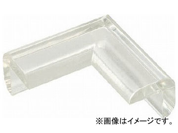 トラスコ中山/TRUSCO 安心クッション コーナー用 細 30個入り クリア