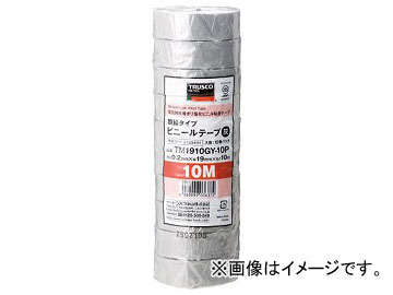 ȥ饹滳/TRUSCO æ ӥˡơ 1910m 졼 10ѥå TM1910GY10P(3759491) JAN4989999036374