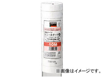 ȥ饹滳/TRUSCO æ ӥˡơ 1910m ۥ磻 10ѥå TM1910W10P(3759521) JAN4989999036404