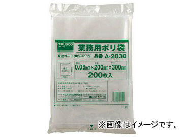 ȥ饹滳/TRUSCO ݥ 300߲200t0.05 200 Ʃ A2030(0024112) JAN4989999361520